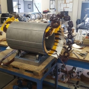 electric motor winding and rewinding