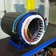 electric motor winding and rewinding